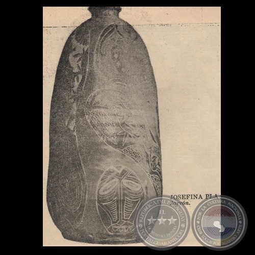 JARRÓN, 1964 - Cerámica de JOSEFINA PLÁ